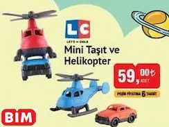 LC MİNİ TAŞIT VE HELİKOPTER OYUNCAK